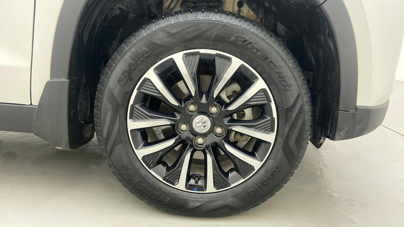 2021 Maruti Vitara Brezza ZXI +, Petrol, Manual, 9,173 km, Right Front Wheel