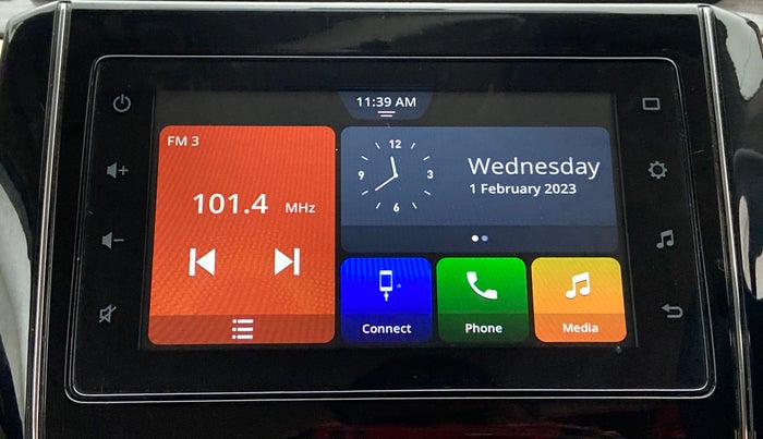 2022 Maruti Dzire ZXI CNG, CNG, Manual, 11,076 km, Infotainment System