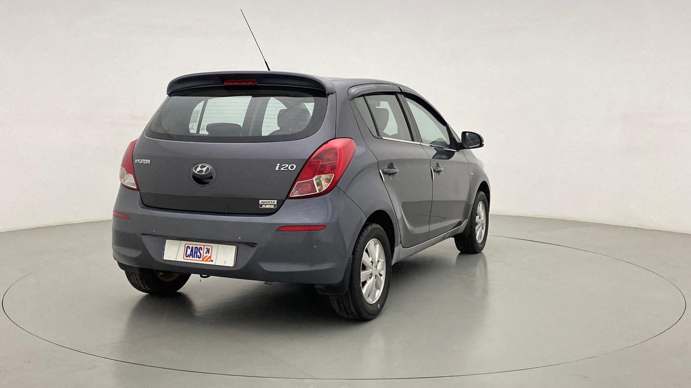 2014 Hyundai i20 SPORTZ 1.2, Petrol, Manual, 76,215 km, Right Back Diagonal