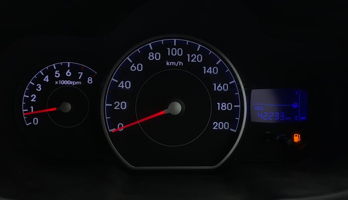 2013 Hyundai i10 MAGNA 1.2, Petrol, Manual, 42,194 km, Odometer Image