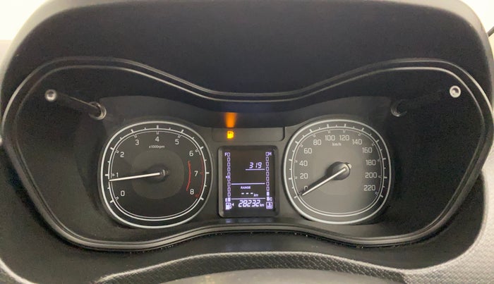2021 Maruti Vitara Brezza LXI, Petrol, Manual, 28,215 km, Odometer Image