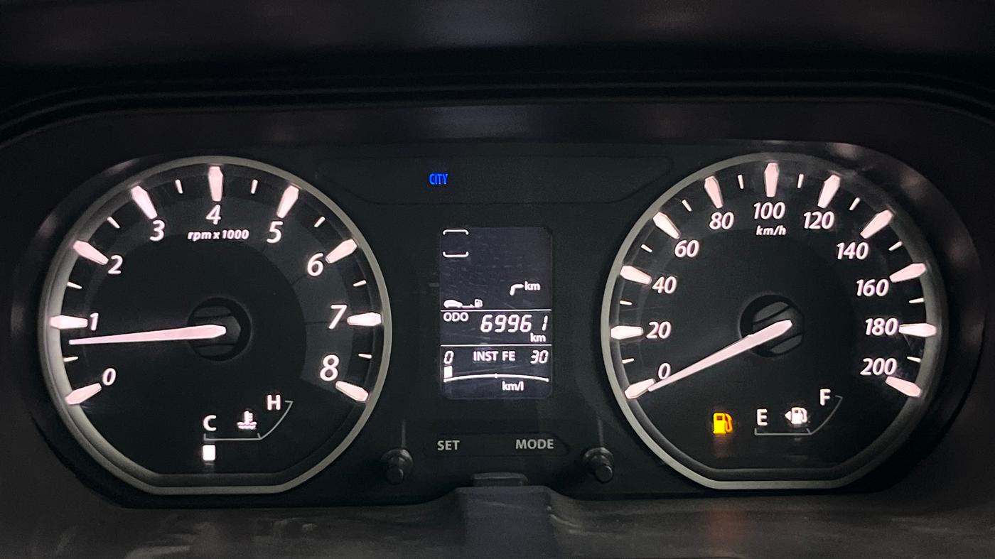 2015 Tata Zest XMS PETROL, Petrol, Manual, 69,960 km, Odometer Image