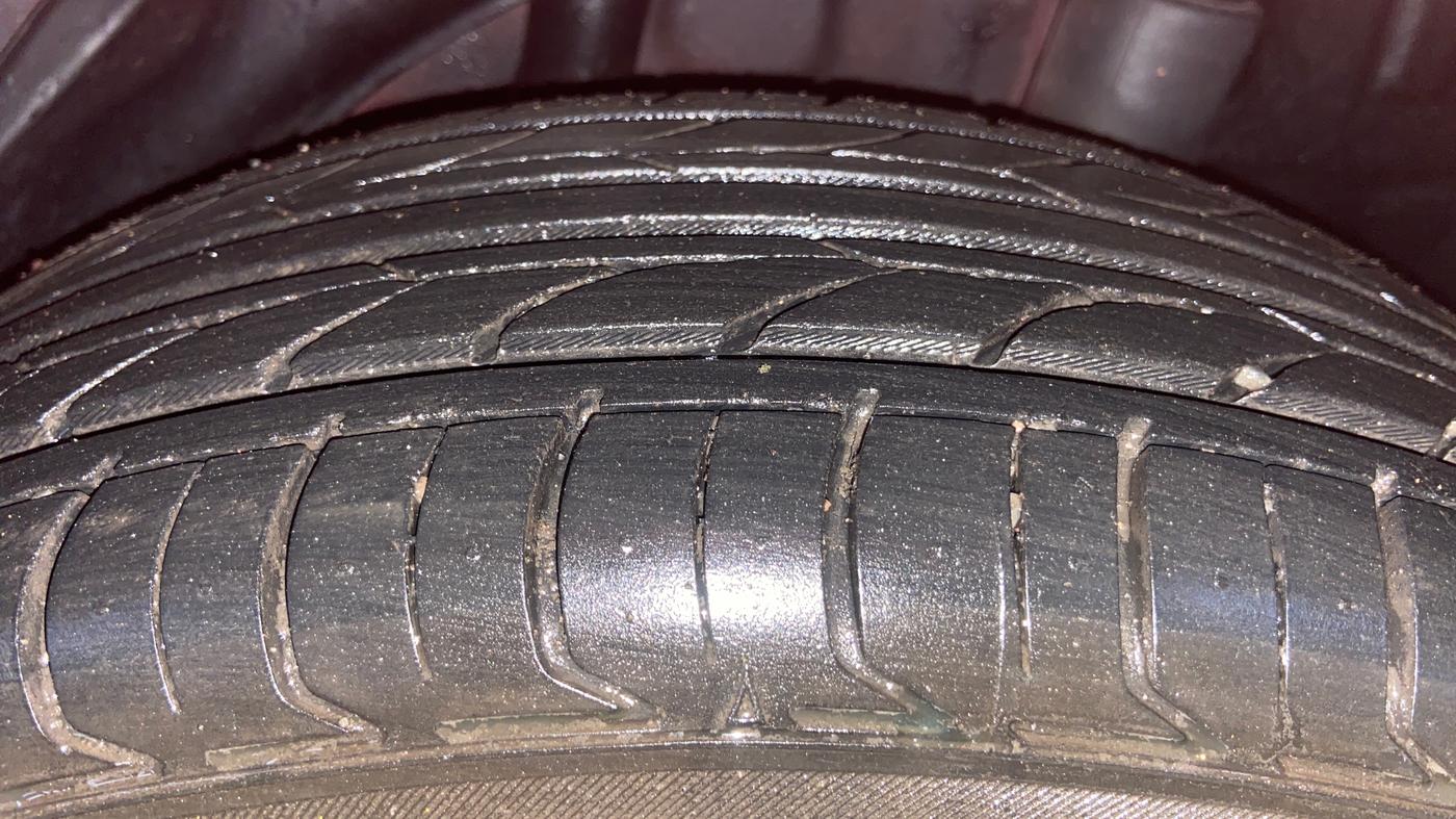 2014 Honda Brio S MT, Petrol, Manual, 54,821 km, Left Rear Tyre Tread