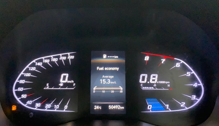 2020 Hyundai Verna SX 1.5 VTVT, Petrol, Manual, 50,413 km, Odometer Image