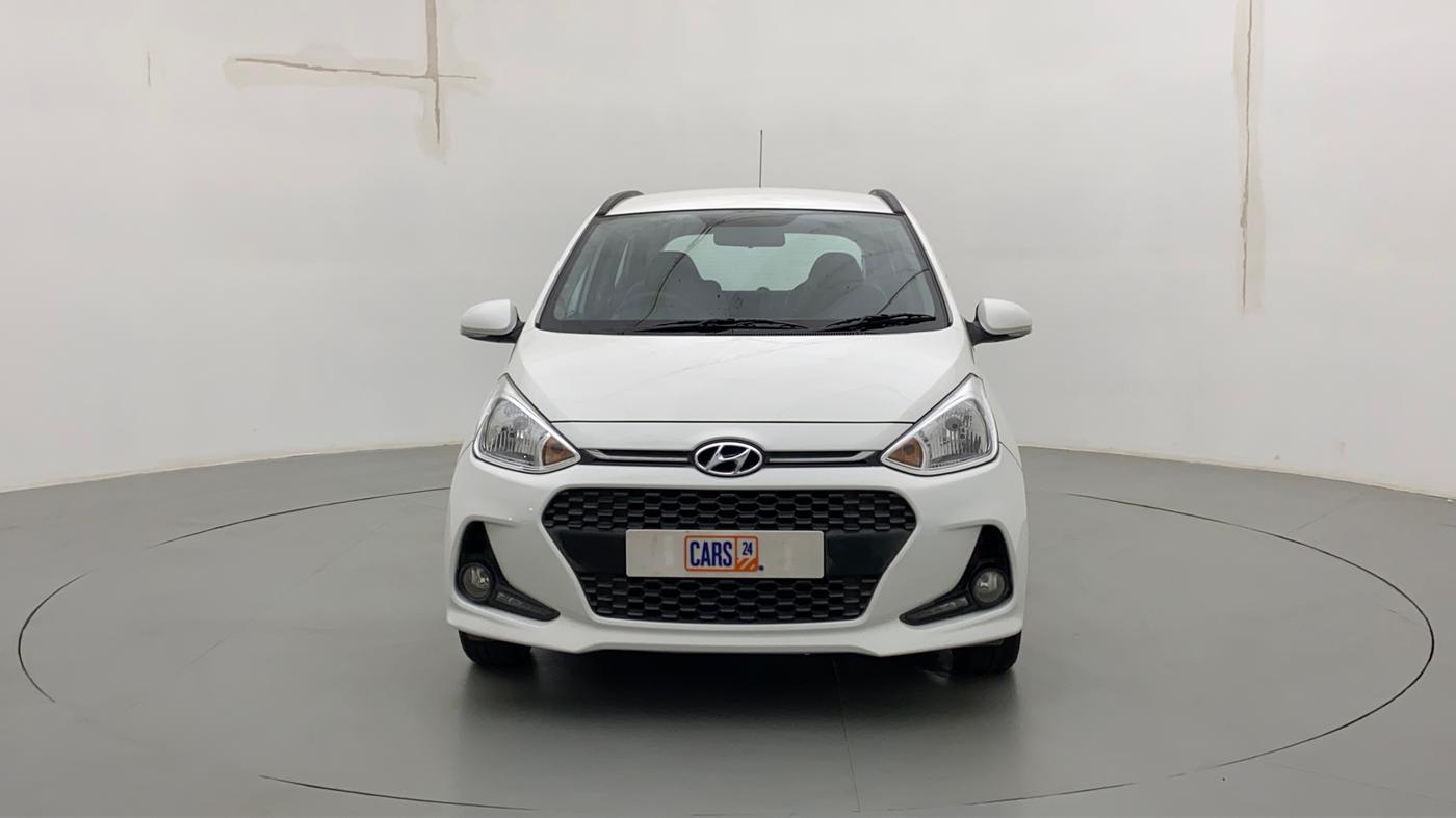 2017 Hyundai Grand i10 SPORTZ (O) AT 1.2 KAPPA VTVT, Petrol, Automatic, 23,644 km, Front