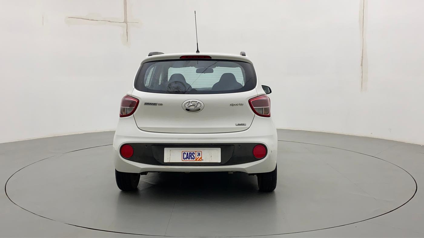 2017 Hyundai Grand i10 SPORTZ (O) AT 1.2 KAPPA VTVT, Petrol, Automatic, 23,644 km, Back/Rear