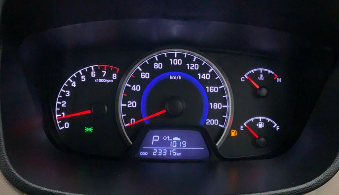 2017 Hyundai Grand i10 SPORTZ (O) AT 1.2 KAPPA VTVT, Petrol, Automatic, 23,644 km, Odometer Image