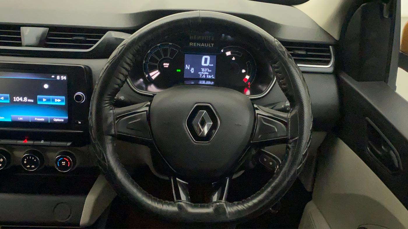 2020 Renault TRIBER RXT AMT, Petrol, Automatic, 7,631 km, Steering Wheel Close Up