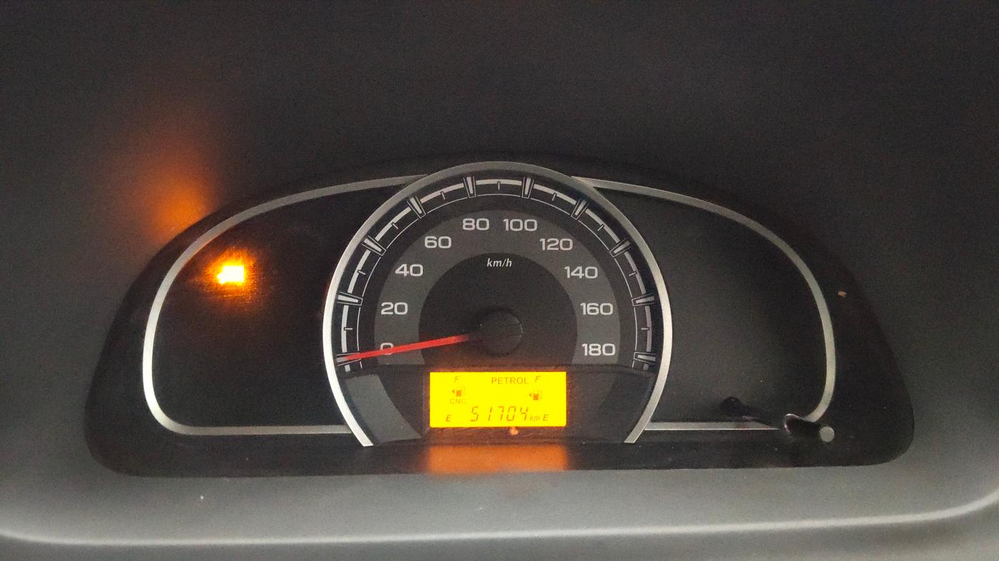 2015 Maruti Alto 800 LXI CNG, CNG, Manual, 51,681 km, Odometer Image