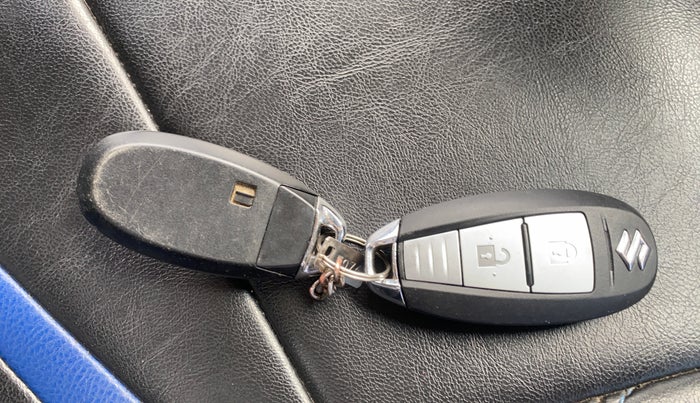 2018 Maruti IGNIS ALPHA 1.2 AMT, Petrol, Automatic, 60,523 km, Key Close Up