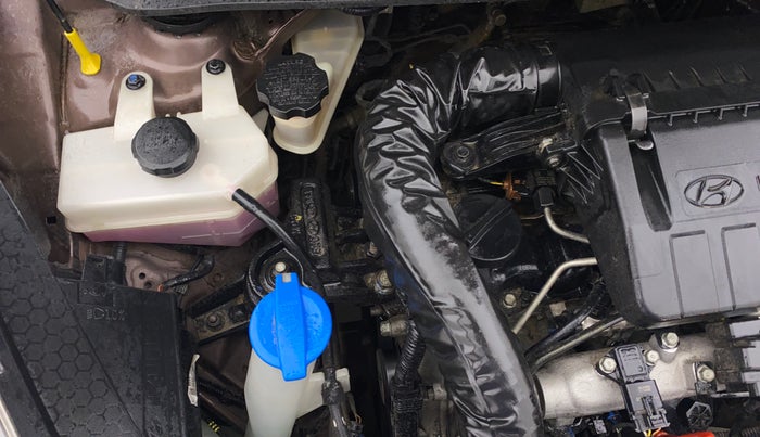 2020 Hyundai AURA SX PLUS 1.2 AMT CRDI, Diesel, Automatic, 97,609 km, Engine View - Right