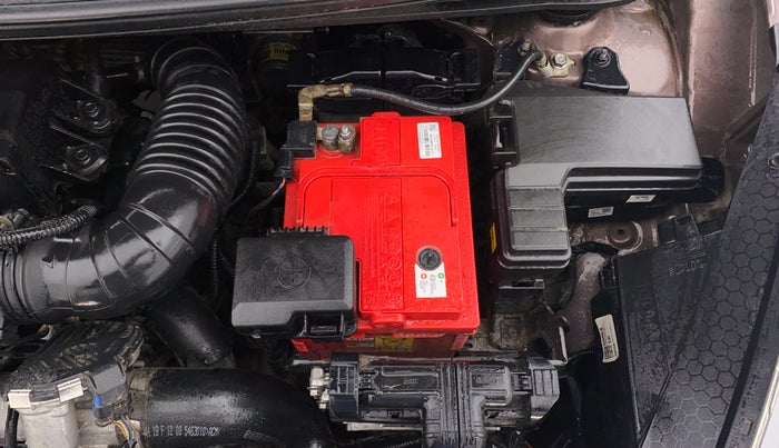 2020 Hyundai AURA SX PLUS 1.2 AMT CRDI, Diesel, Automatic, 97,609 km, Engine View - Left