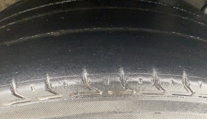 2020 Hyundai AURA SX PLUS 1.2 AMT CRDI, Diesel, Automatic, 97,609 km, Left Rear Tyre Tread