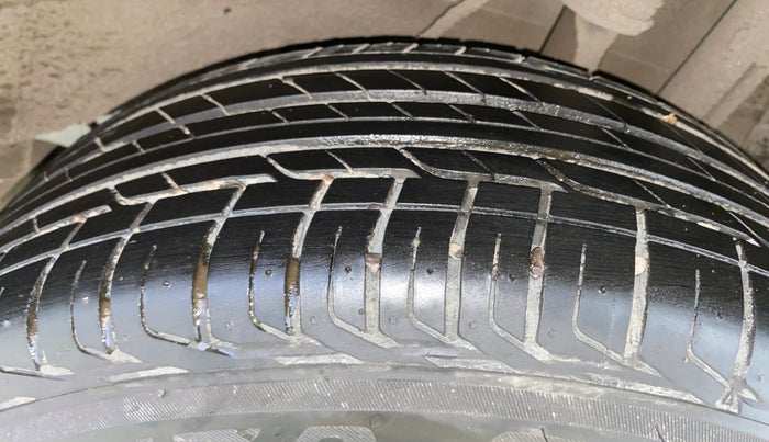 2024 Tata NEXON CREATIVE+ AMT 1.2 PETROL, Petrol, Automatic, 8,327 km, Left Rear Tyre Tread