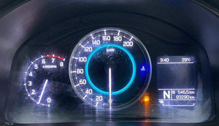 2017 Maruti IGNIS ZETA 1.2 AMT, CNG, Automatic, 83,750 km, Odometer Image