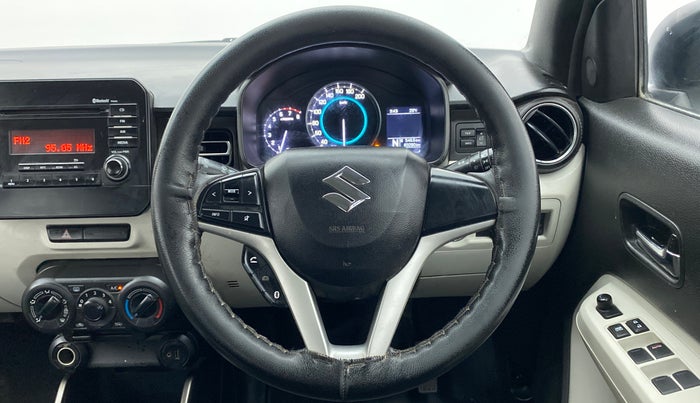 2017 Maruti IGNIS ZETA 1.2 AMT, CNG, Automatic, 83,750 km, Steering Wheel Close Up