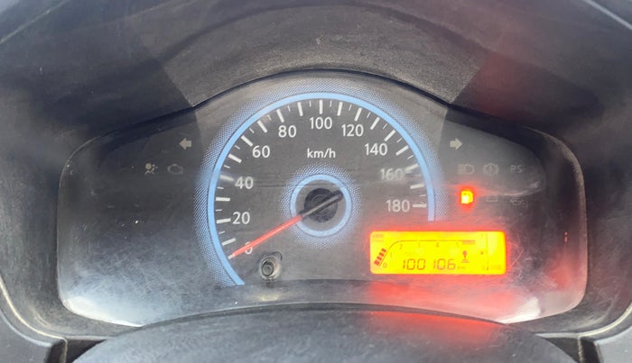 2017 Datsun Redi Go GOLD LIMITED EDITION, Petrol, Manual, 1,00,069 km, Odometer Image