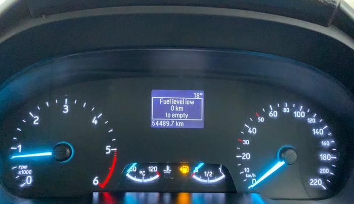 2018 Ford Ecosport 1.5TITANIUM TDCI, Diesel, Manual, 54,831 km, Odometer Image