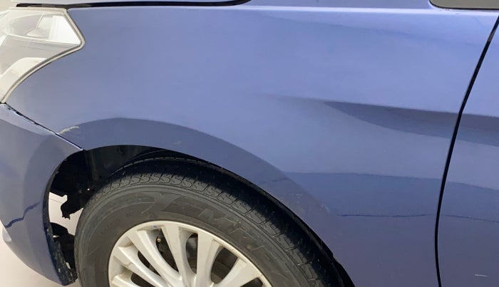 2019 Maruti Ciaz DELTA 1.5 SHVS MT PETROL, Petrol, Manual, 46,970 km, Left fender - Slightly dented