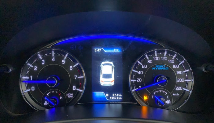 2019 Maruti Ciaz DELTA 1.5 SHVS MT PETROL, Petrol, Manual, 46,970 km, Odometer Image