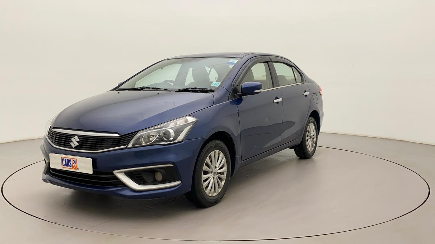 2019 Maruti Ciaz DELTA 1.5 SHVS MT PETROL, Petrol, Manual, 46,970 km, Left Front Diagonal