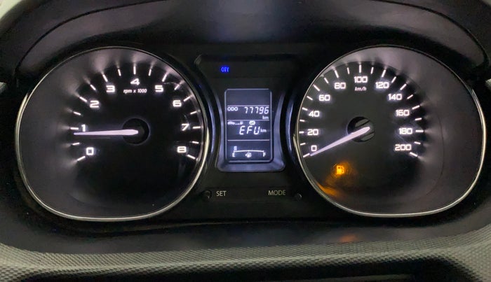 2019 Tata Tiago XZ PLUS PETROL, CNG, Manual, 77,741 km, Odometer Image