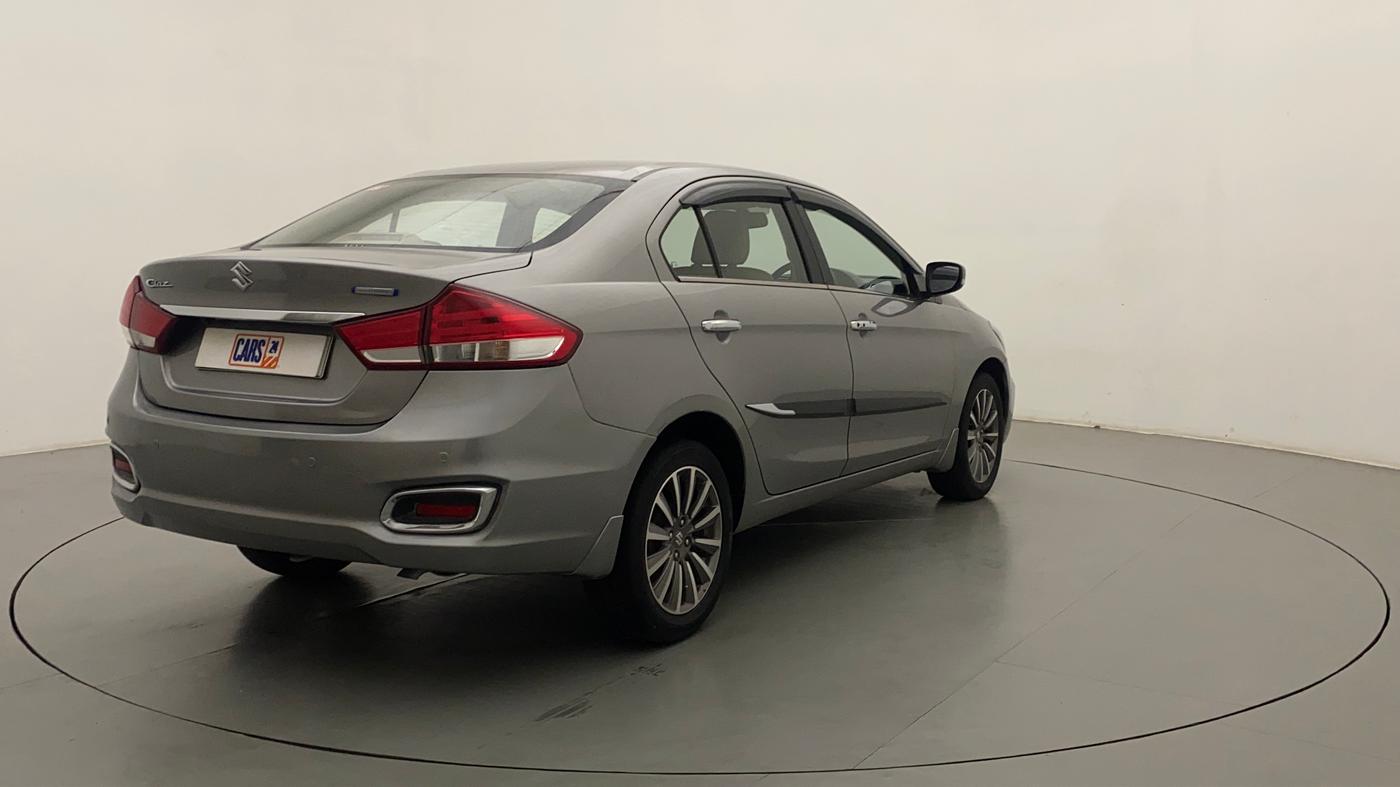 2021 Maruti Ciaz ALPHA  AT 1.5 SHVS PETROL, Petrol, Automatic, 34,345 km, Right Back Diagonal