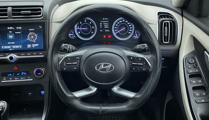 2020 Hyundai Creta SX (O) 1.5 DIESEL, Diesel, Manual, 75,023 km, Steering Wheel Close Up