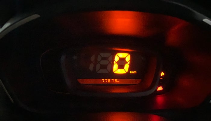 2019 Renault Kwid RXL, Petrol, Manual, 77,623 km, Odometer Image