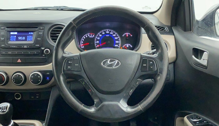 2015 Hyundai Grand i10 ASTA 1.2 KAPPA VTVT, Petrol, Manual, 73,354 km, Steering Wheel Close Up