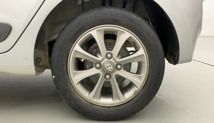 2015 Hyundai Grand i10 ASTA 1.2 KAPPA VTVT, Petrol, Manual, 73,354 km, Left Rear Wheel