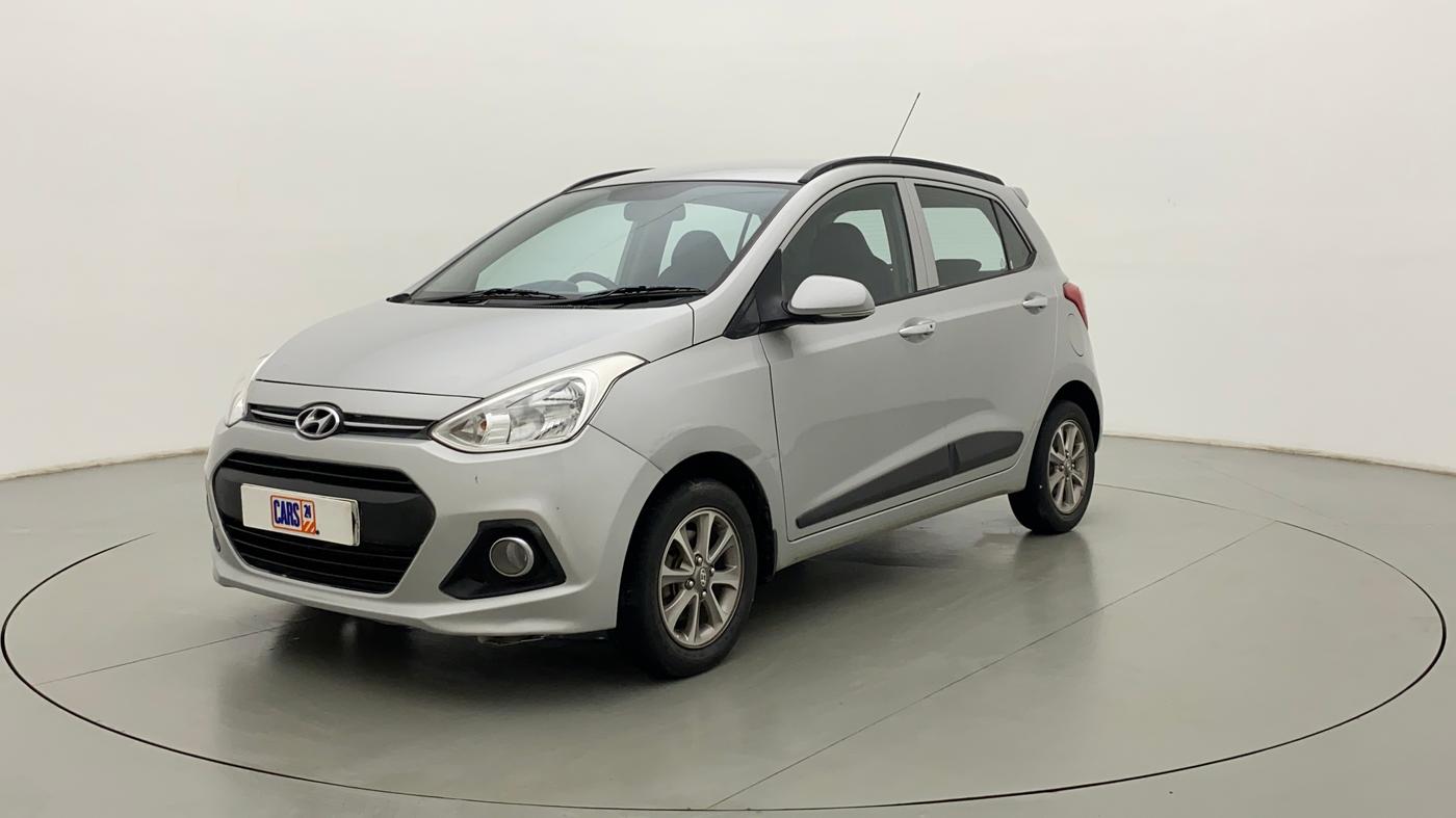 2015 Hyundai Grand i10 ASTA 1.2 KAPPA VTVT, Petrol, Manual, 73,354 km, Left Front Diagonal