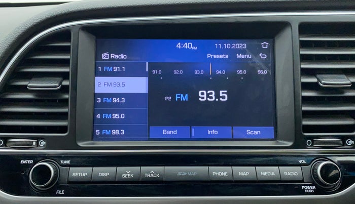 2018 Hyundai New Elantra 2.0 SX(O) AT PETROL, Petrol, Automatic, 42,190 km, Infotainment System