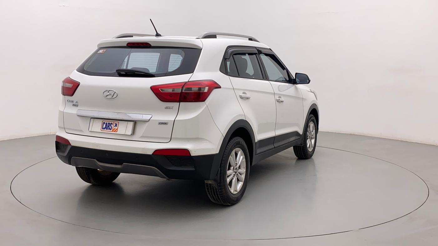 2017 Hyundai Creta SX 1.6 DIESEL, Diesel, Manual, 86,687 km, Right Back Diagonal