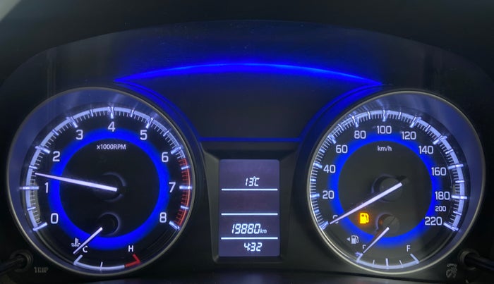 2019 Maruti Baleno DELTA PETROL 1.2, Petrol, Manual, 19,859 km, Odometer Image