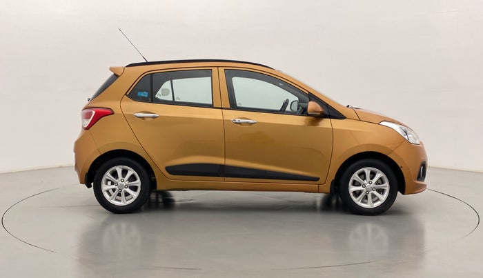 2015 Hyundai Grand i10 ASTA 1.2 AT VTVT, Petrol, Automatic, 50,166 km, Right Side View