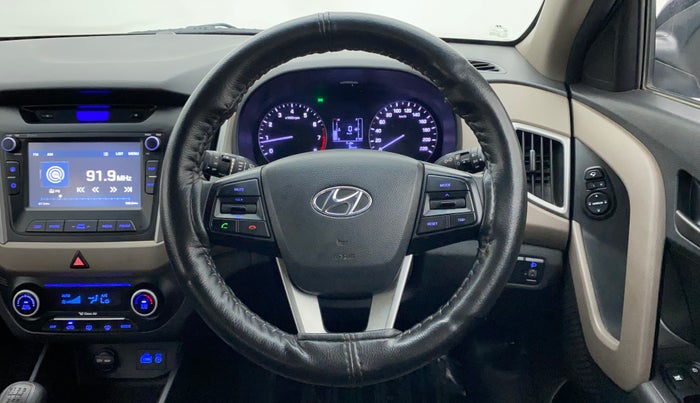 2017 Hyundai Creta SX PLUS 1.6 PETROL, Petrol, Manual, 58,548 km, Steering Wheel Close Up
