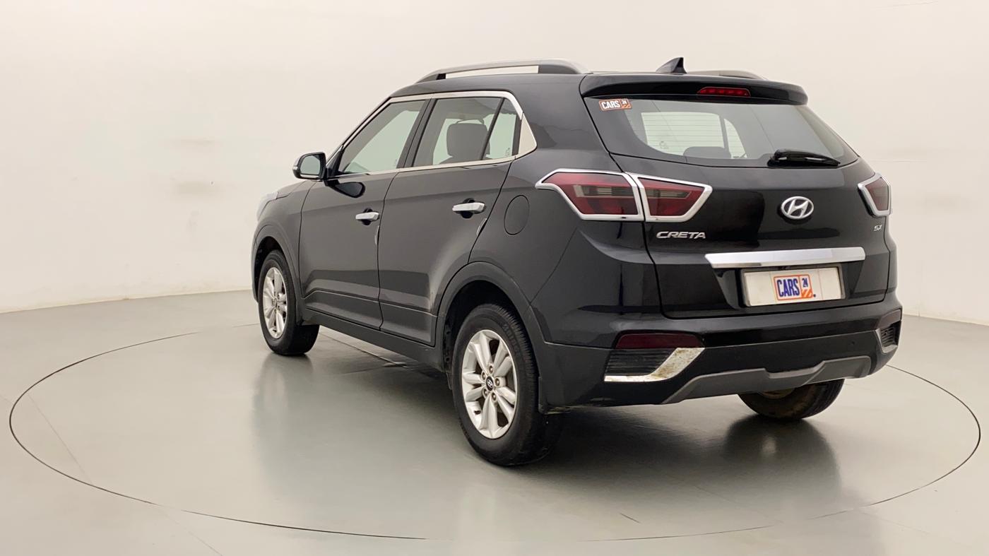 2017 Hyundai Creta SX PLUS 1.6 PETROL, Petrol, Manual, 58,548 km, Left Back Diagonal