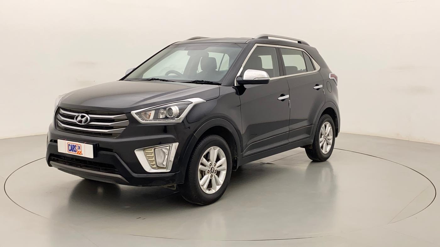 2017 Hyundai Creta SX PLUS 1.6 PETROL, Petrol, Manual, 58,548 km, Left Front Diagonal