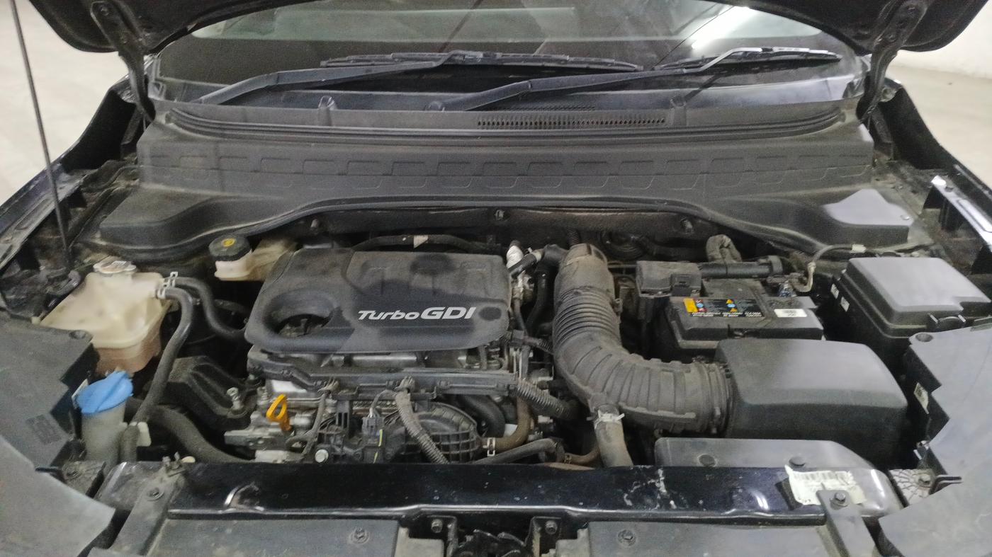 2024 KIA SONET HTX 1.0 TURBO PETROL IMT, Petrol, Manual, 36,345 km, Engine View