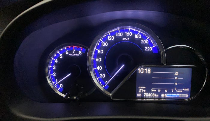 2020 Toyota YARIS G MT, Petrol, Manual, 70,513 km, Odometer Image