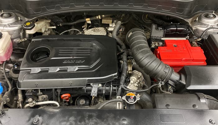 2021 KIA SELTOS HTK PLUS AT 1.5 DIESEL, Diesel, Automatic, 1,07,413 km, Engine View