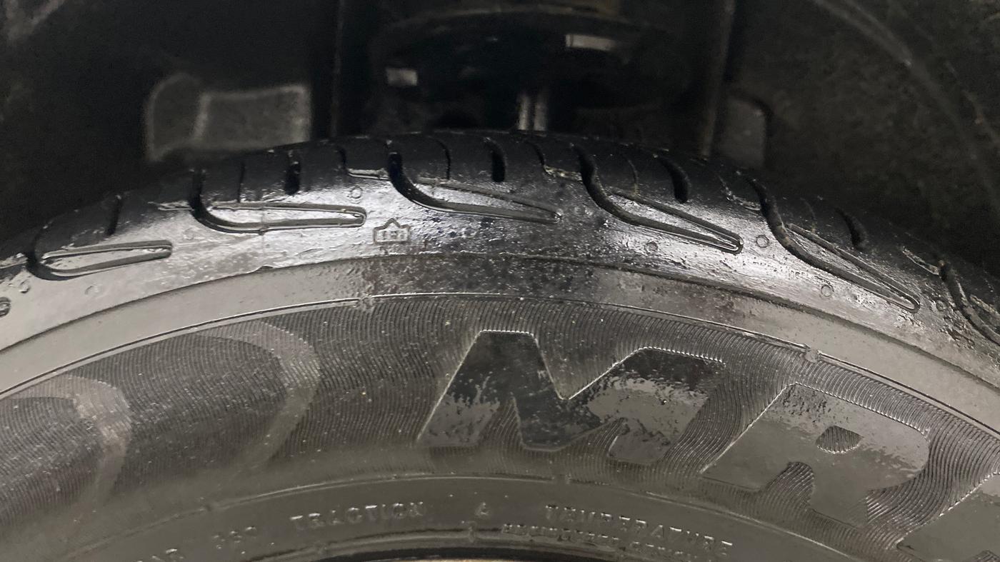 2018 Tata Tiago XM PETROL, Petrol, Manual, 91,359 km, Left Front Tyre Tread