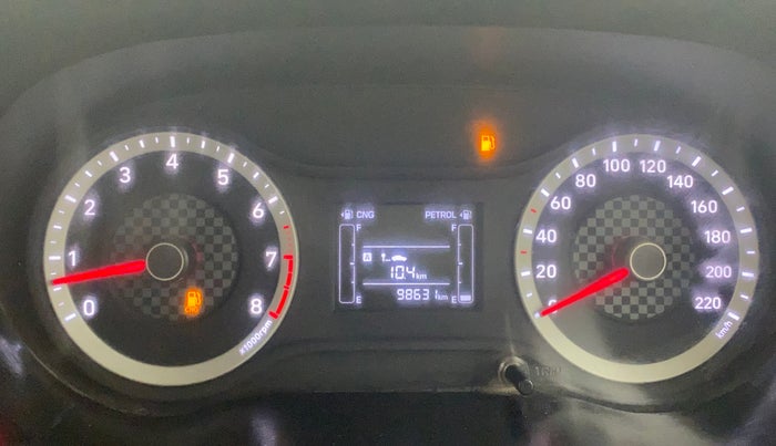 2021 Hyundai AURA S 1.2 CNG, CNG, Manual, 98,630 km, Odometer Image