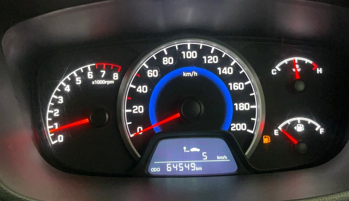 2019 Hyundai Grand i10 SPORTZ 1.2 KAPPA VTVT, Petrol, Manual, 64,557 km, Odometer Image