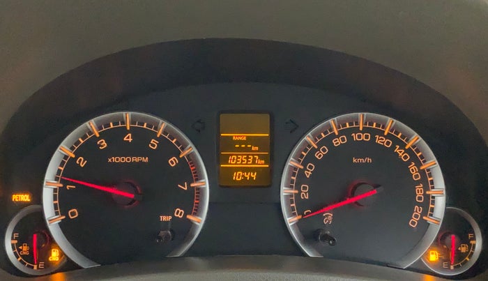 2015 Maruti Ertiga VXI CNG, CNG, Manual, 1,03,581 km, Odometer Image