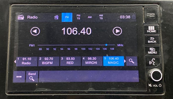 2017 Honda WR-V 1.2L I-VTEC VX MT, Petrol, Manual, 77,960 km, Infotainment System
