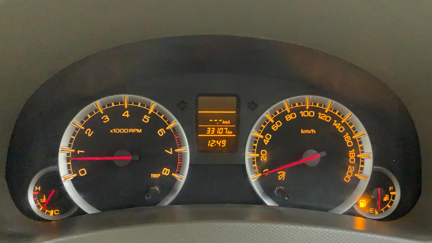 2013 Maruti Ertiga VXI, Petrol, Manual, 33,232 km, Odometer Image