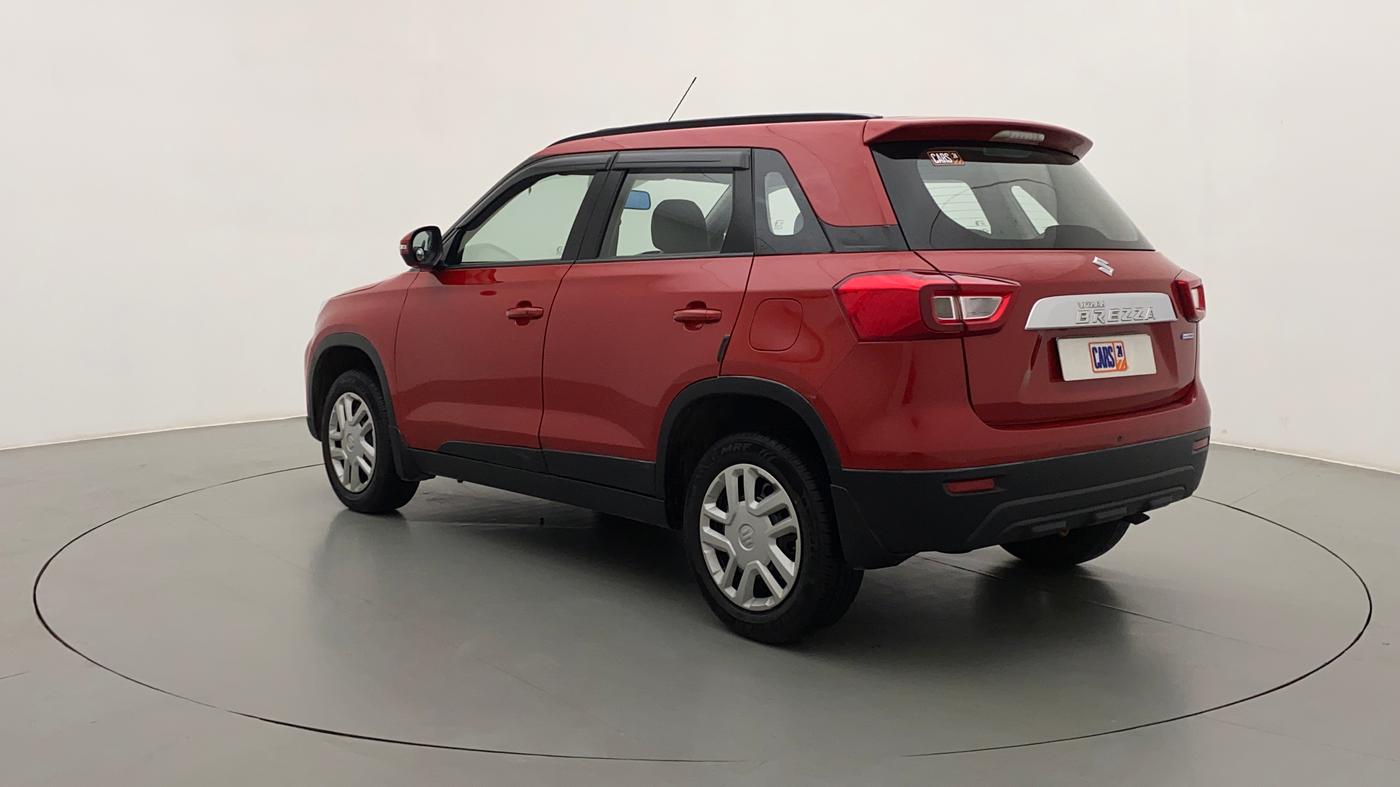 2021 Maruti Vitara Brezza VXI AT SHVS, Petrol, Automatic, 9,421 km, Left Back Diagonal