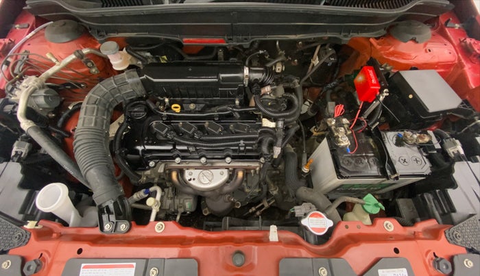 2021 Maruti Vitara Brezza VXI AT SHVS, Petrol, Automatic, 9,421 km, Open Bonet